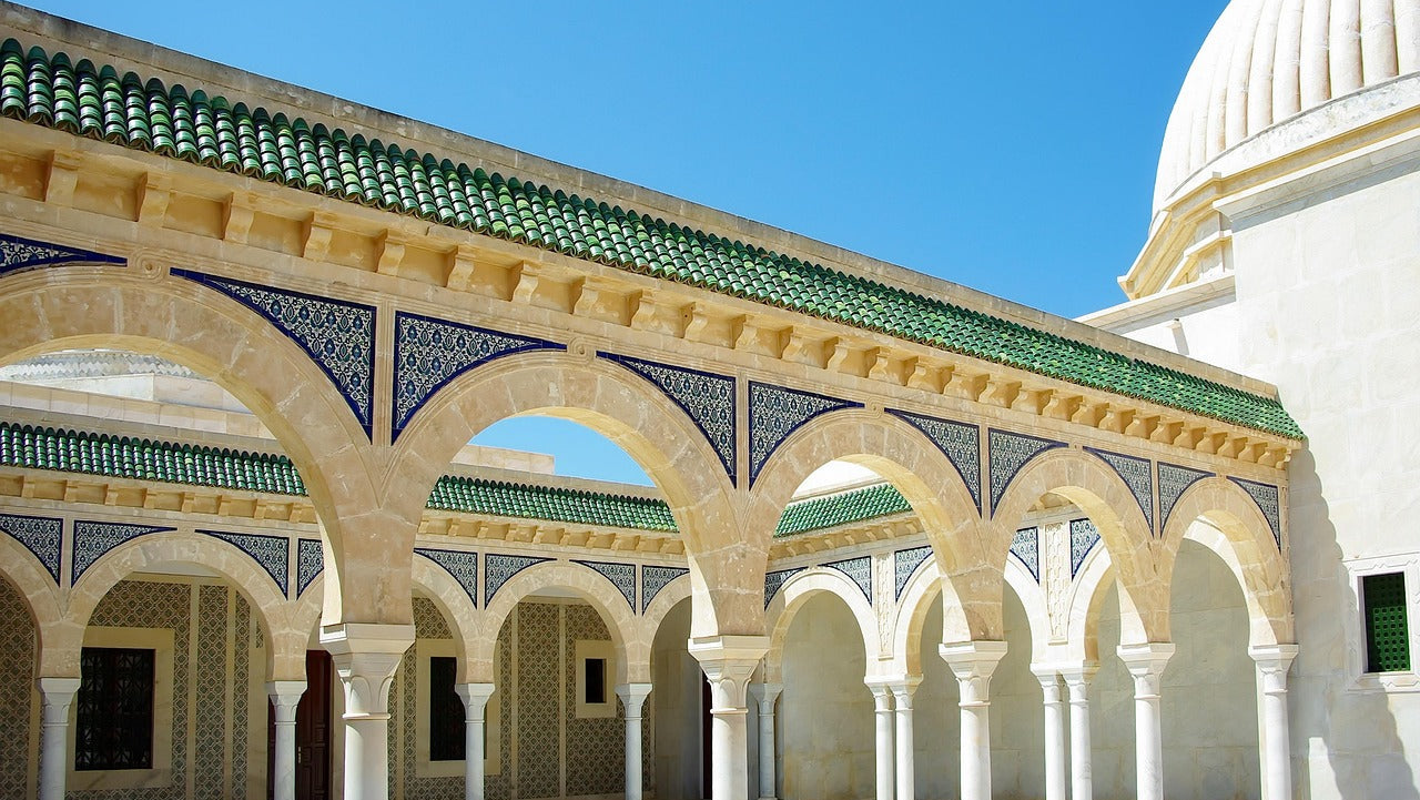 tunisia, monastir, arcades