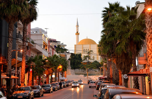street in albania