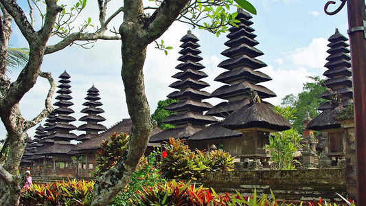 indonesia, bali, taman temple ayun